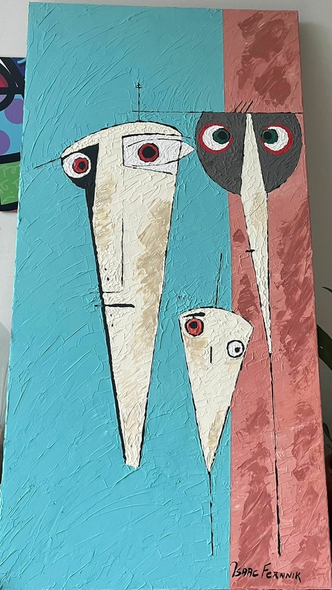 "Eu te olho, tu me olhas."