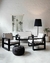 Set de sillones negros