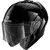 Capacete Modular Shark Evo ES Blank BLK Preto (Viseira Solar) - comprar online