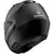 Capacete Modular Shark Evo ES Blank Matt KMA Preto Fosco (Viseira Solar)