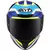 Capacete KYT TT Course Grand Prix Branco/Azul (Policarbonato) na internet