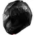 Capacete Modular Shark Evo ES K-Rozen Matt KAA Preto Fosco (Viseira Solar)