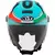 Capacete Aberto Unissex KYT D-City Foggia Leopard (Viseira Solar) na internet