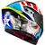 Capacete Suomy Track 1 Higher Preto/Azul (Tri-Composto) - Up Moto - Seu Esporte Começa Aqui!