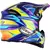 Capacete Motocross Suomy X-Wing Duel Azul/Rosa (Policarbonato ADT) - loja online