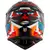 Capacete Motocross Suomy X-Wing Snake Branco/Vermelho (Policarbonato ADT) - loja online