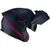 Imagem do Capacete Modular Race Tech Signal Monocolor Azul Fosco (Viseira Solar)
