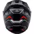 Capacete KYT Striker 2V Tech Preto/Vermelho (Viseira Solar) - Up Moto - Seu Esporte Começa Aqui!