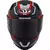 Capacete KYT Striker 2V Asphalt Preto/Vermelho Fosco (Viseira Solar) na internet