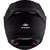 Capacete KYT Striker 2V Plain Preto Fosco (Viseira Solar) - Up Moto - Seu Esporte Começa Aqui!