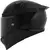 Capacete KYT Striker 2V Plain Preto (Viseira Solar) - comprar online