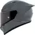Capacete KYT Striker 2V Plain GRL Cinza (Viseira Solar) - comprar online