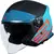 Capacete Aberto Unissex Origine Palio 2.0 Scout Azul/Preto Fosco (Viseira Solar) - comprar online