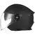 Capacete Aberto Unissex Origine Palio 2.0 Solid Preto Fosco (Viseira Solar) - Up Moto - Seu Esporte Começa Aqui!