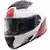 Capacete Modular Origine Logic Linear Vermelho/Branco (Viseira Solar) na internet