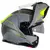 Capacete Modular Origine Logic Linear Amarelo/Cinza Fosco (Viseira Solar) - loja online