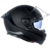 Capacete Bieffe B-Fast Class Preto Fosco (Viseira Solar) + Spoiler Integrado - Up Moto - Seu Esporte Começa Aqui!