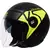 Capacete Aberto Unissex Origine Alpha V5 Amarelo Flúor/Preto Fosco (Viseira Solar) - comprar online