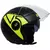 Capacete Aberto Unissex Origine Alpha V5 Amarelo Flúor/Preto Fosco (Viseira Solar) - Up Moto - Seu Esporte Começa Aqui!