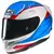 Capacete HJC Rpha 11 Texen Branco/Azul/Vermelho (Tri-Composto) - comprar online