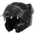 Capacete Modular HJC I100 Solido Preto Fosco (Viseira Solar) na internet