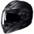 Capacete Modular HJC Rpha 91 Solido Preto Fosco (Viseira Solar) - comprar online