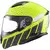 Capacete Modular Texx Kratos Cyber Cinza/Verde Fosco (Viseira Solar) na internet