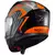 Capacete Modular Texx Kratos Nomade Preto/Laranja/Cinza (Viseira Solar) - Up Moto - Seu Esporte Começa Aqui!