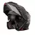 Capacete Modular X11 Turner Prisma Preto/Cinza (Viseira Solar) - comprar online