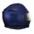 Capacete Modular X11 Turner Solides Azul Metálico Fosco (Viseira Solar) - Up Moto - Seu Esporte Começa Aqui!