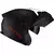 Imagem do Capacete Modular Race Tech Signal Monocolor Preto Fosco (Viseira Solar)