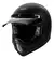 Capacete Custom Bieffe Moto X Classic Preto Fosco (Old School) na internet