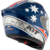 Capacete KYT Striker 2V Brock Parkes (Viseira Solar) - loja online