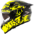Capacete KYT Striker 2V Neutron Amarelo Flúor (Viseira Solar) - comprar online