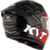 Capacete KYT Striker 2V Flaming Vermelho (Viseira Solar) - loja online