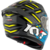 Capacete KYT Striker 2V Flaming Cinza Nardo/Azul (Viseira Solar) - loja online