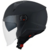 Capacete Aberto Unissex KYT D-City Plain Preto Fosco (Viseira Solar) - comprar online