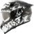 Capacete KYT Striker 2V Neutron Preto/Branco (Viseira Solar) - comprar online