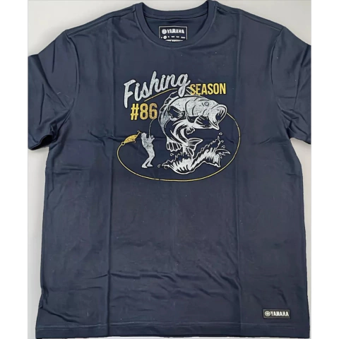 Imagem do Camiseta Masculina Yamaha Náutica Fishing Season Todas as Cores