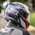 Imagem do Capacete Modular X11 Turner Prisma Preto/Cinza (Viseira Solar)