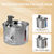 Imagem do New Pet Bebedouro automático inox de 3L com filtro e sensor de proximidade