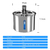 New Pet Bebedouro automático inox de 3L com filtro e sensor de proximidade - comprar online