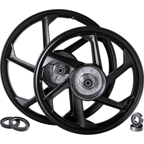 Rodas Liga Leve Biz 100/110i/125 Tambor 06/24 6 Pontas