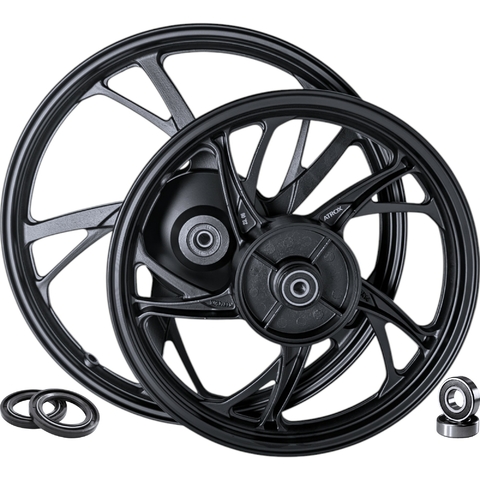 Rodas Liga Leve Biz 100/110i/125 Tambor 06/24 Pé De Galinha