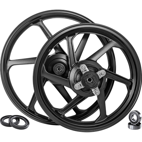 Rodas Liga Leve Pop 100/110i Todas Freio A Tambor 6 Palitos