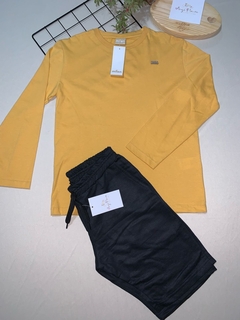 Camiseta manga longa Milon