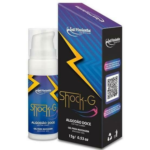 SHOCK-G VIBRADOR LÍQUIDO ALGODÃO DOCE - EXCITANTE BEIJÁVEL - comprar online