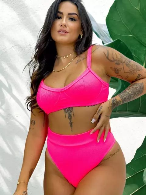 Bíquini Hot Pants Slim Preto (G/GG)