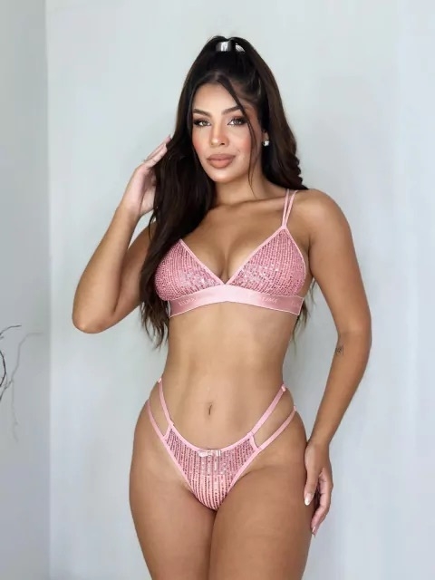Conjunto Paula Paetê Rosé