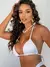 Biquíni Malibu Renda - Branco - comprar online